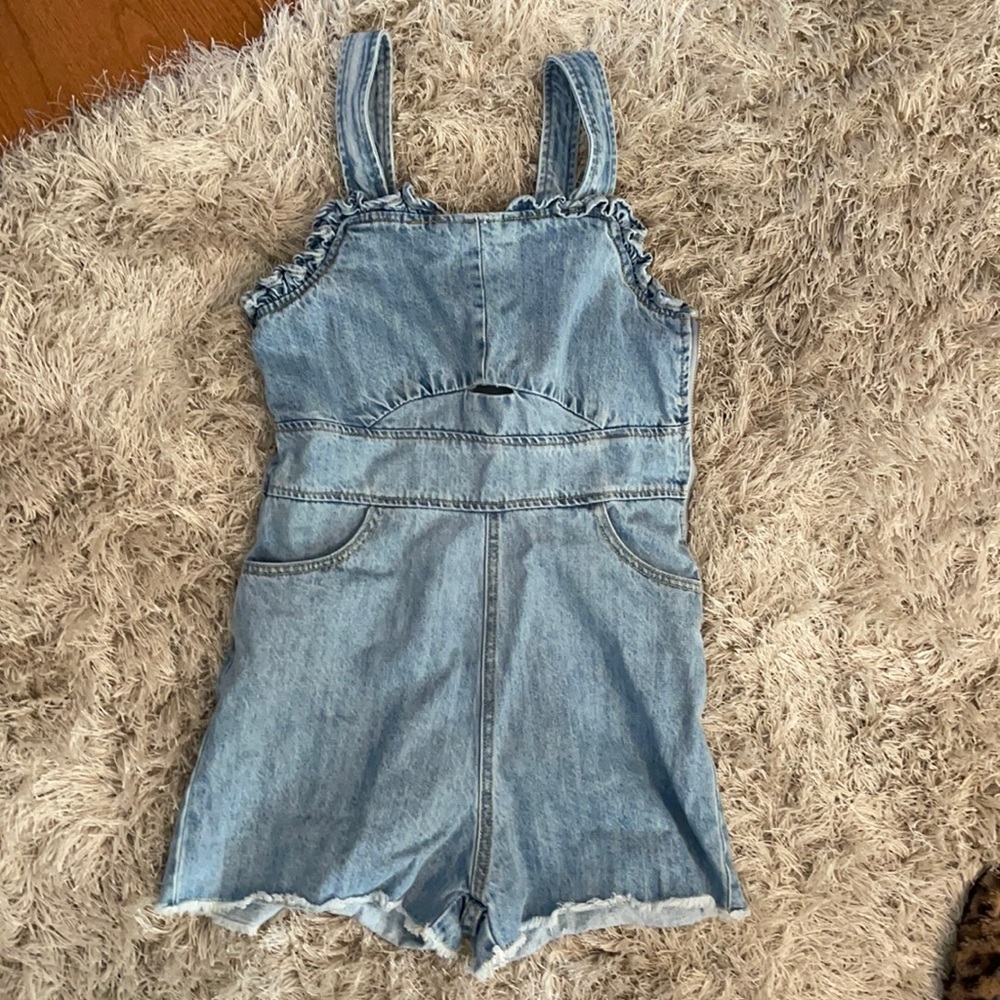 Pink Lily romper